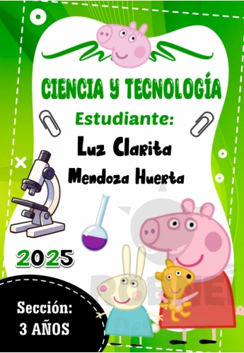 Peppa Pig Ciencia y Tecnologia Verde